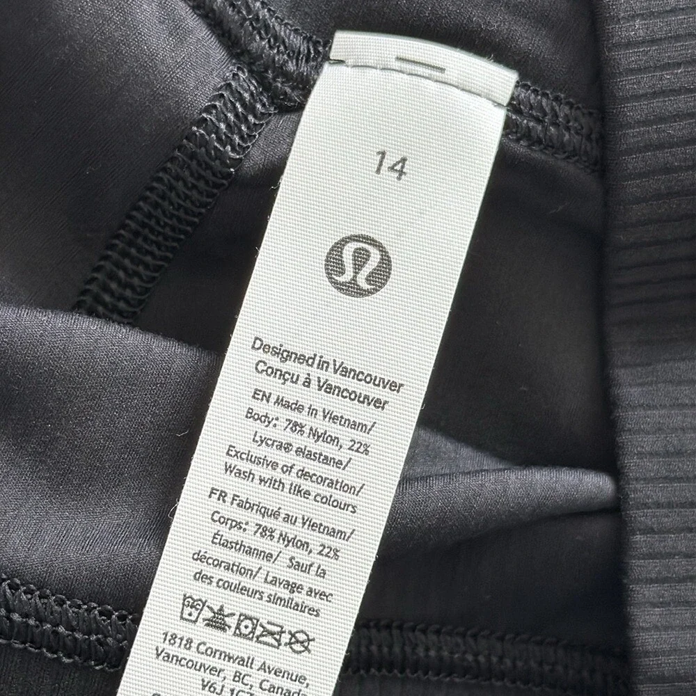 Lululemon Align High-Rise Ribbed Short 6